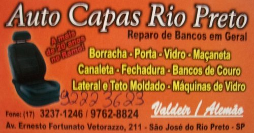 Auto Capas Rio Preto