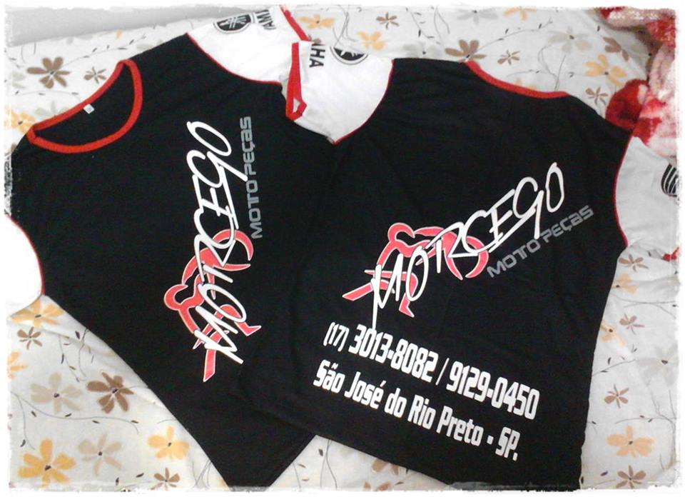 Camiseta Morcego Moto Peças