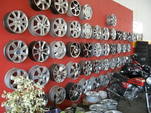 rodas novas e usadas
