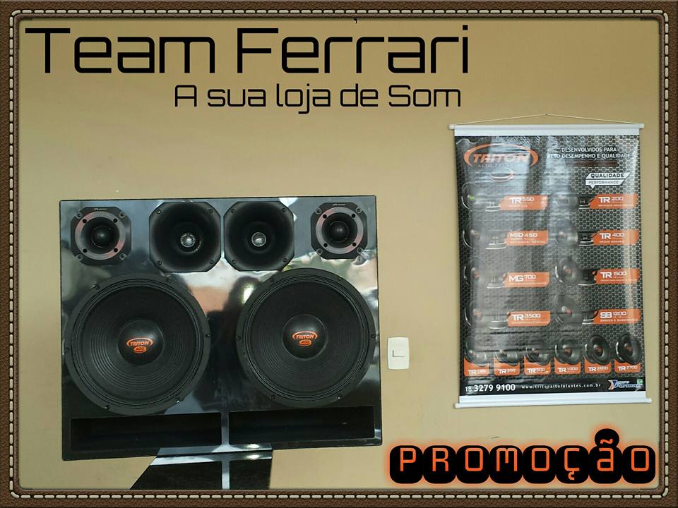 ALTO FALANTES TRITON 400RMS 